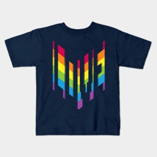 Rainbow Pride Love Kids T-Shirt